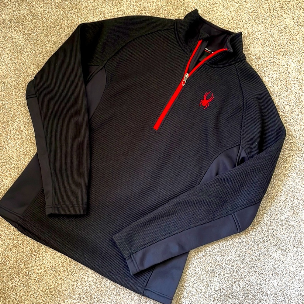 Spyder Jacket Men 3/4 Zip - Picture 2 of 11